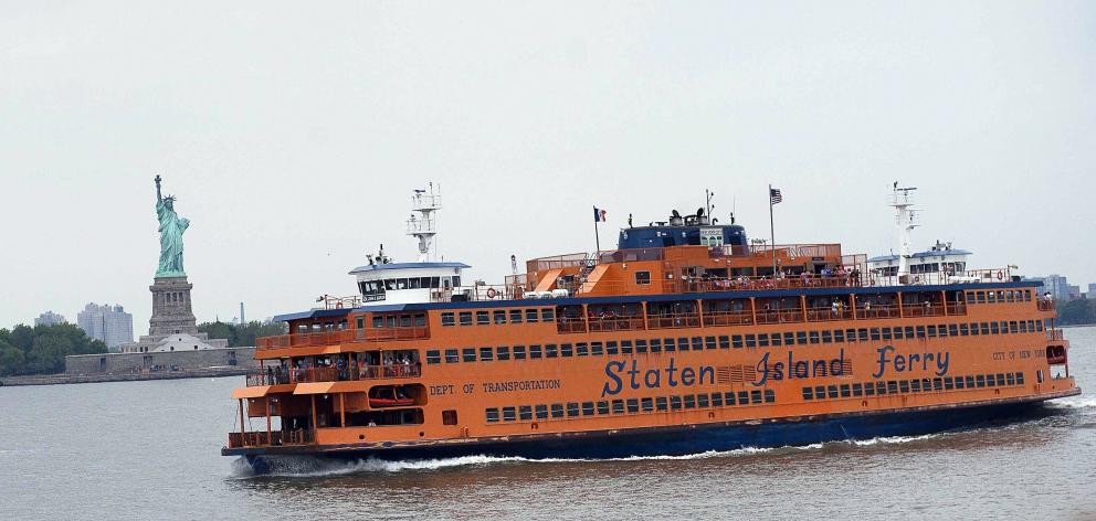 The Staten Island Ferry is a free way to enjoy great views of New York. PHOTO: PAUL MARSHALL (US)
