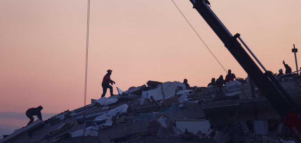 Mountains of rubble and debris litter cities all across the region, with thousands, both dead and...