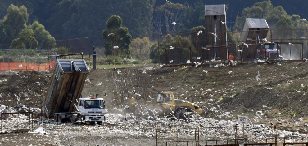 The Green Island landfill. PHOTO: ODT FILES