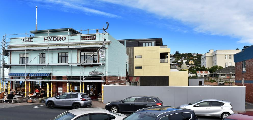 A new apartment and retail development at the St Clair Esplanade is under way at a long-vacant...