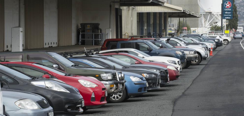 Perpendicular parking like this will soon no longer be available to motorists in Fryatt St,...