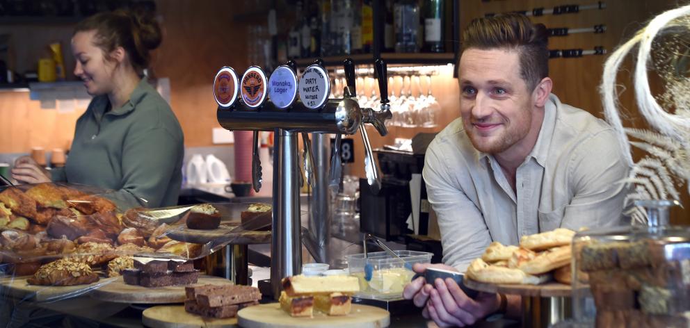 The Swan’s new owner Dane Wall is looking forward to working both in and on the Dunedin...