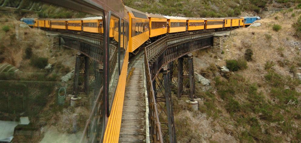 The Taieri Gorge train. PHOTO: STEPHEN JAQUIERY