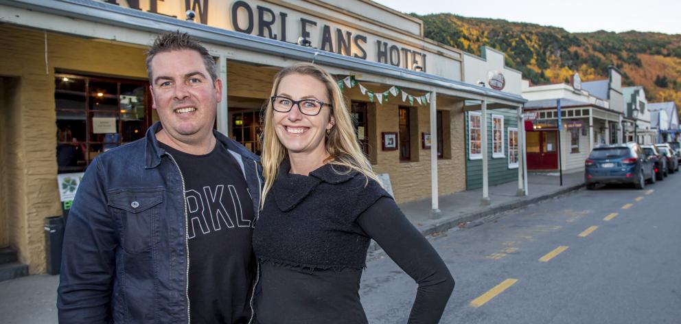 Kerry and Rob Andrews, of Arrowtown, along with their business partner and friend Paul Lomax, of...