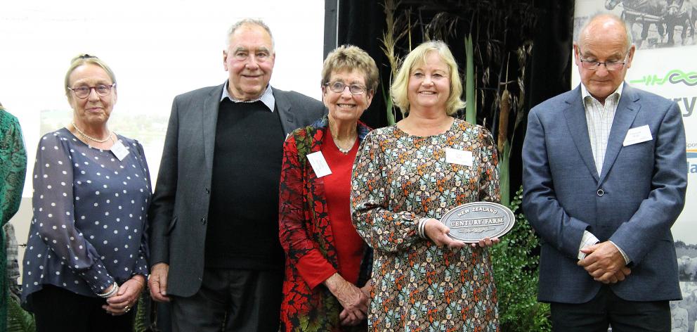 Members of the Kelly-Daly family (from left) Rosemary Wilcox, Tony Daly, Angela Dowling, Faye...