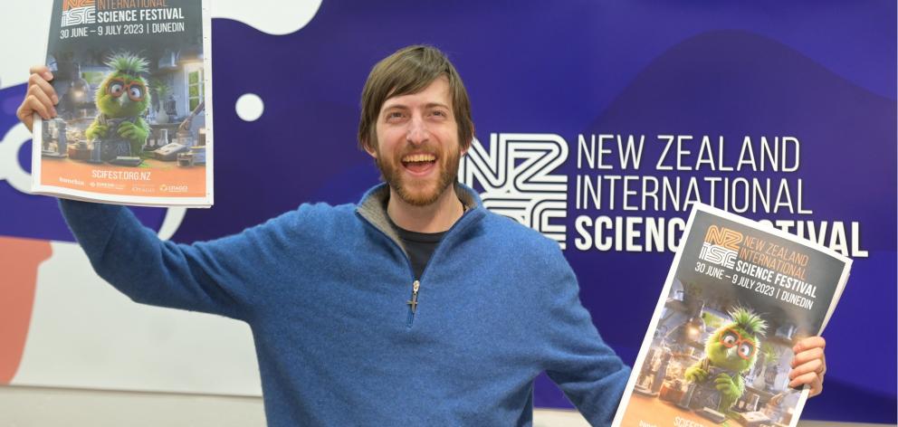 New Zealand International Science Festival director Jerome Cousins is counting down the days to...