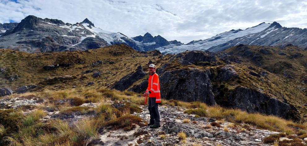 Southern Lakes Sanctuary Cardrona hub co-ordinator Tom Reeves out and about in the back country....
