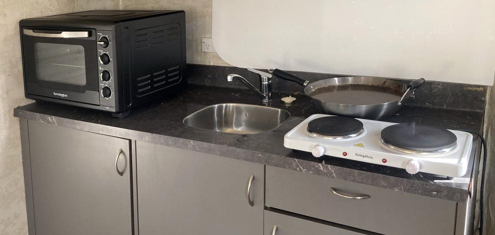 Owner Jacky Cheung has invested in budget cooking facilities. Previously there were none. PHOTO:...