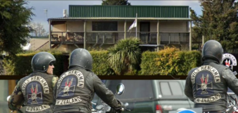 The old Devils Henchmen gang pad land in Timaru, which was the centre of an armed takeover...