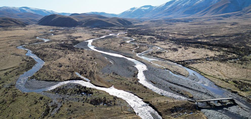 The head waters of the Manuherikia. PHOTO: STEPHEN JAQUIERY