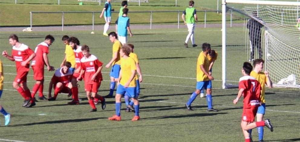 Old Boys beat Queens Park earlier in the season. PHOTO: FILE