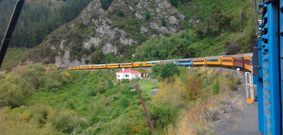 The Taieri Gorge Railway. PHOTO: ODT FILES