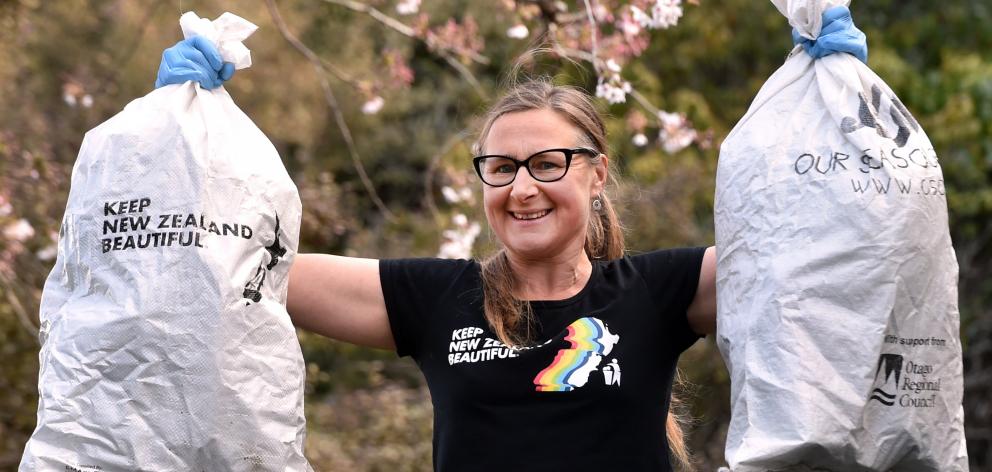 Antonia Wood is one of three national Keep New Zealand Beautiful Tidy Kiwi recipients this year....