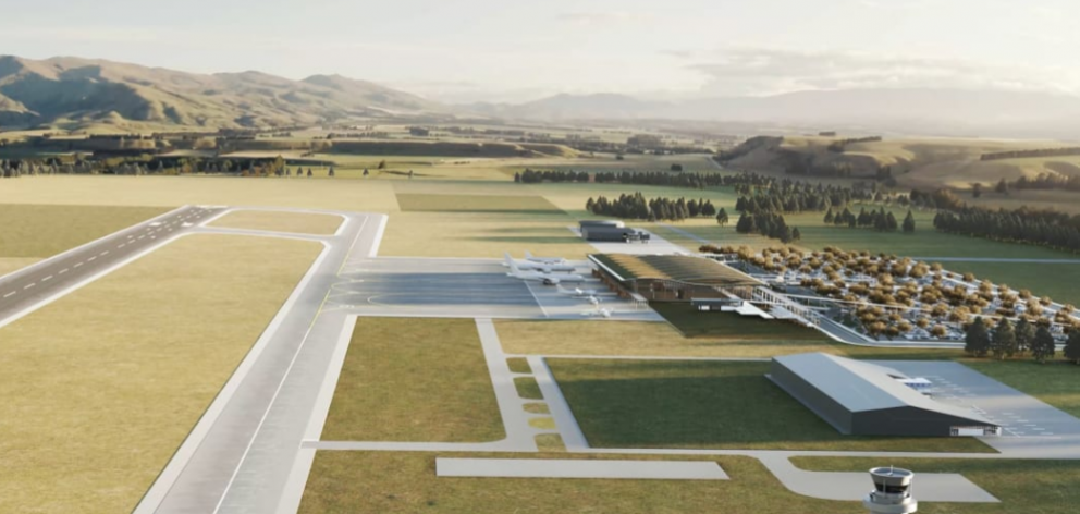 The runway would be between 2200 metres and 2600 metres-long and capable of accommodating flights...