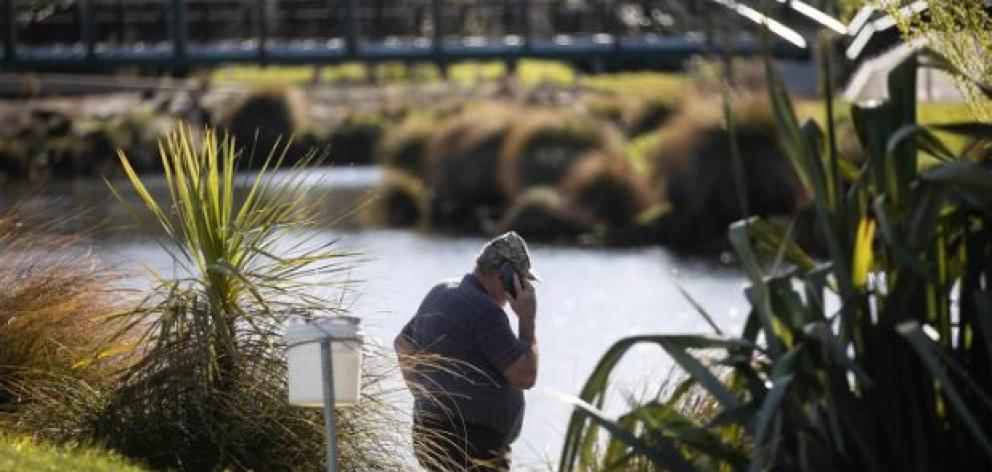 The Avon River is a popular spot for whitebaiting. Photo: George Heard