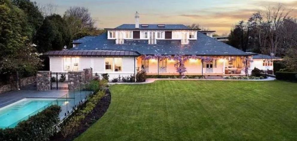 The modern character home at 8 Wood Lane in Fendalton. Photo: Supplied