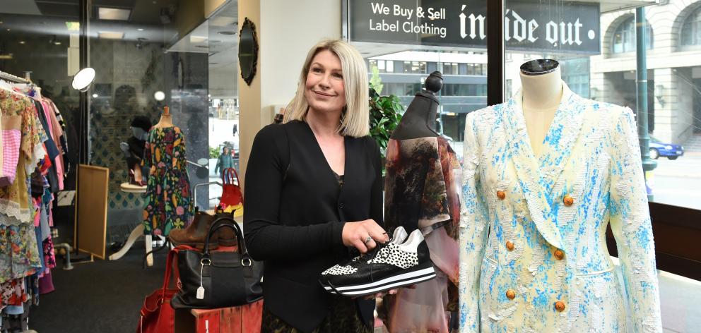 New Otago professor Lisa McNeill loves Dunedin’s thriving second-hand clothing scene. PHOTOS:...