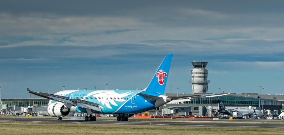 China Southern Airlines returned to Christchurch on Friday. Photo: File / Supplied