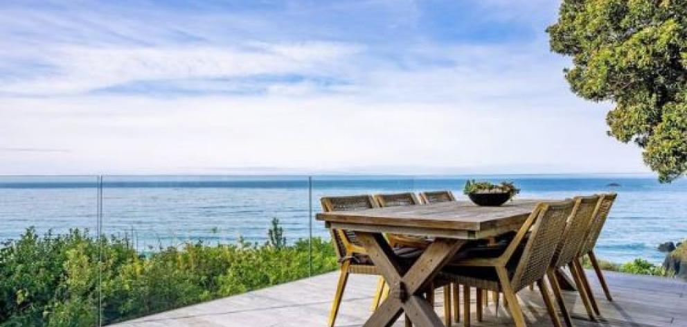 Views from the deck are a major draw card for the property. Photo: OneRoof