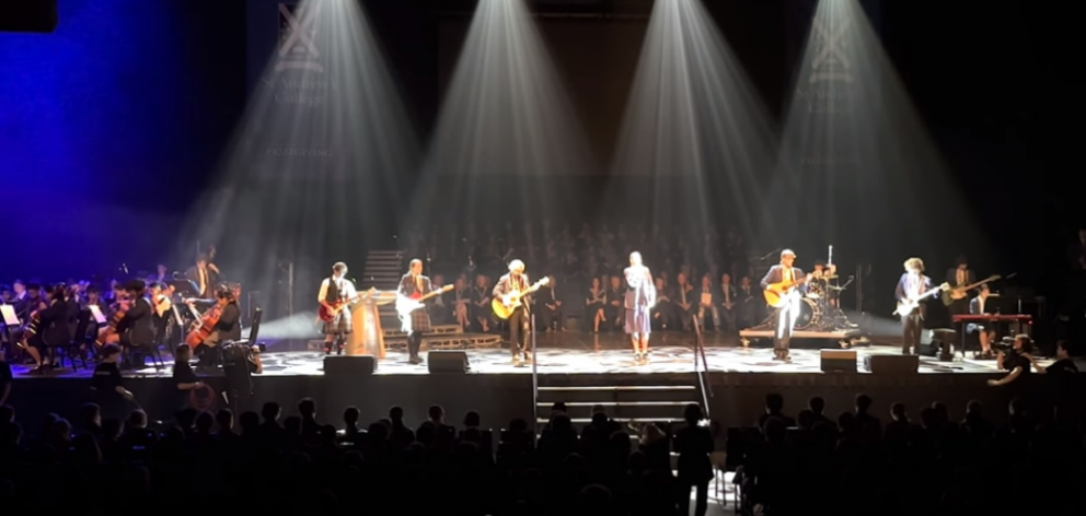 More than 100 pupils took part in St Andrew's College's performance of Stairway to Heaven, on 26...