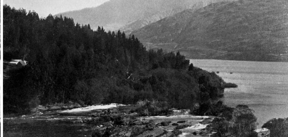 Permission for Kawarau Gold Mining Co to build a dam at the outlet of Lake Wakatipu was granted...
