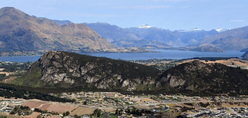 Mt Iron sits in the heart of Wānaka. PHOTO: STEPHEN JAQUIERY