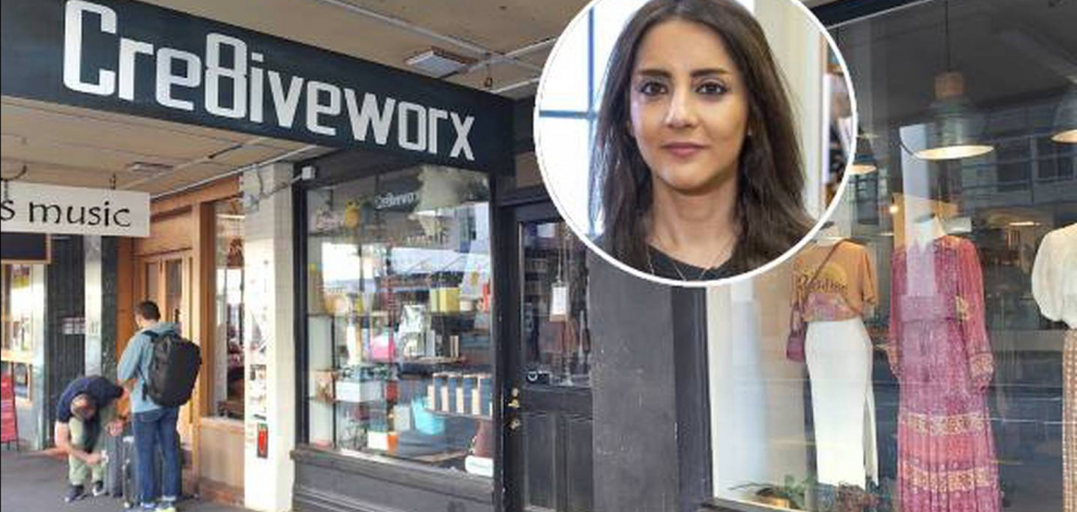 Green MP Golriz Ghahraman is accused of stealing from Wellington store Cre8iveworx before taking...