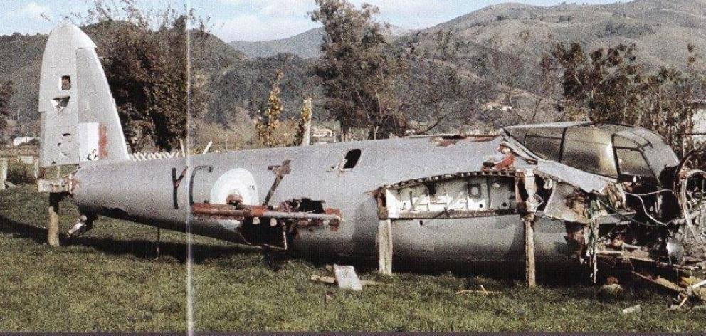 NZ2308 sits in a Riwaka orchard near Nelson in the early 1960s.