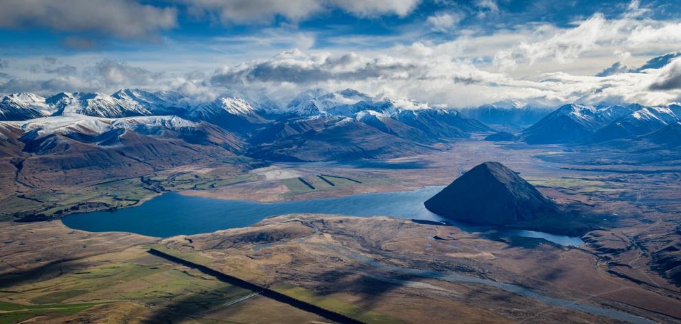 Lake Heron from above. PHOTO: SUPPLIED