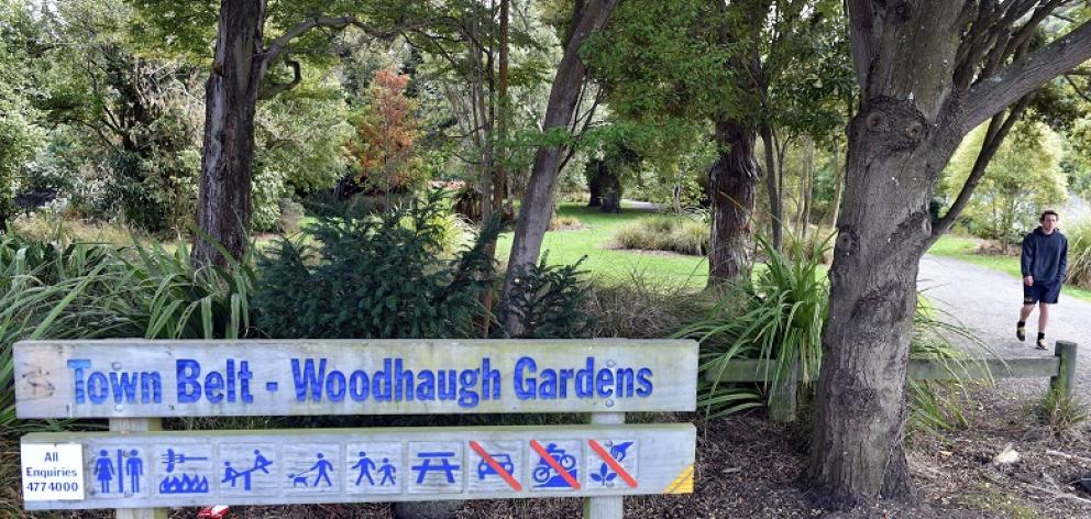 Woodhaugh Gardens has been earmarked as a possible location for upgrade. Photo: ODT files