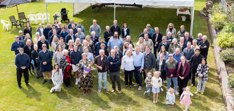 Family, friends and Turley farms staff past and present all came out to celebrate Mr Goodall’s ...