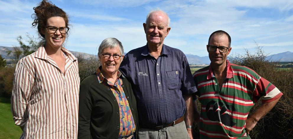 The Kane family, including (from left) Prue, Barbara, Allan and Sam, have been involved with the...