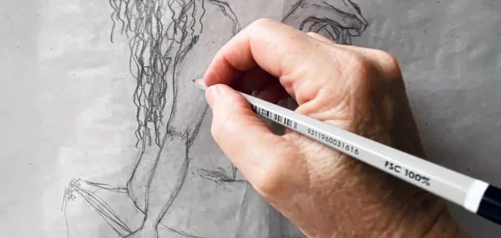 Two more four-week blocks of life drawing classes are recommencing. PHOTO: SUPPLIED