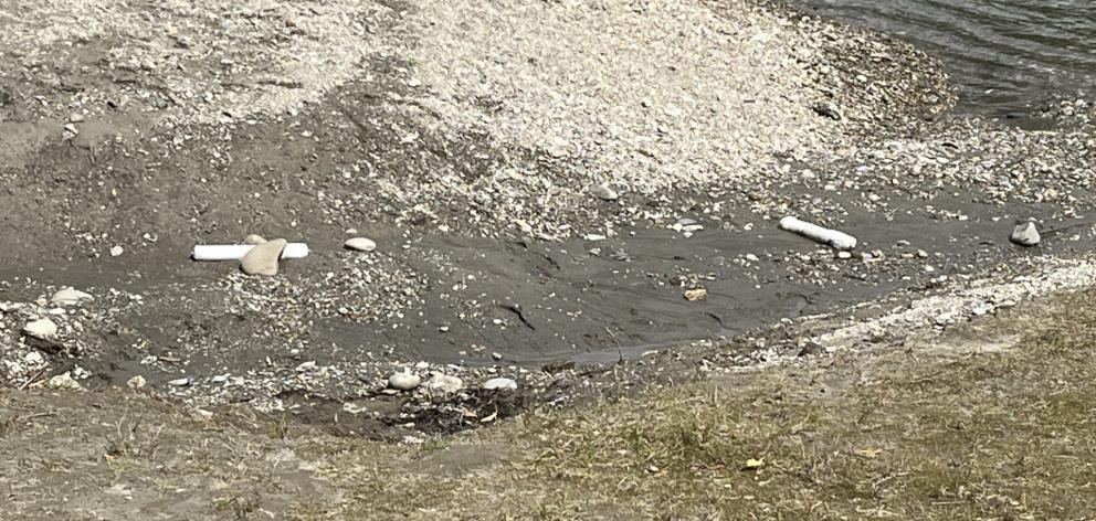 Another two tubes of the commercial explosive PowerGel were found on the riverbank near Clyde on...