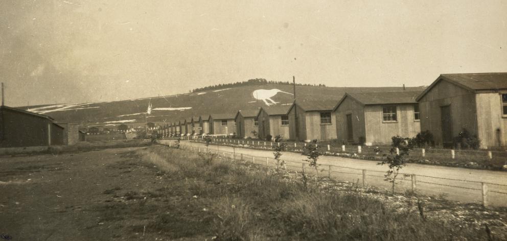 Sling Camp, the New Zealand Army’s British training base, on Salisbury Plain in southern England....