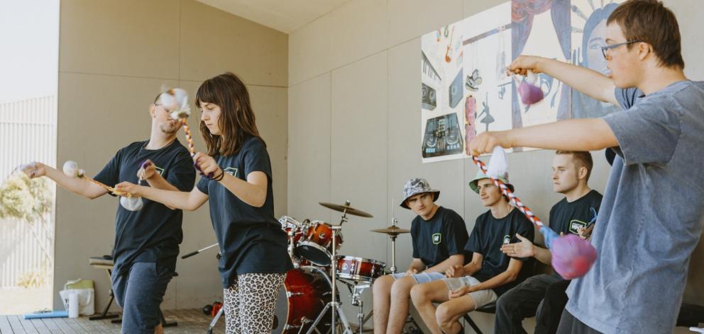 MINT programme participants take centre stage at the MINT End of Year Gig. PHOTO: MINT CHARITABLE...
