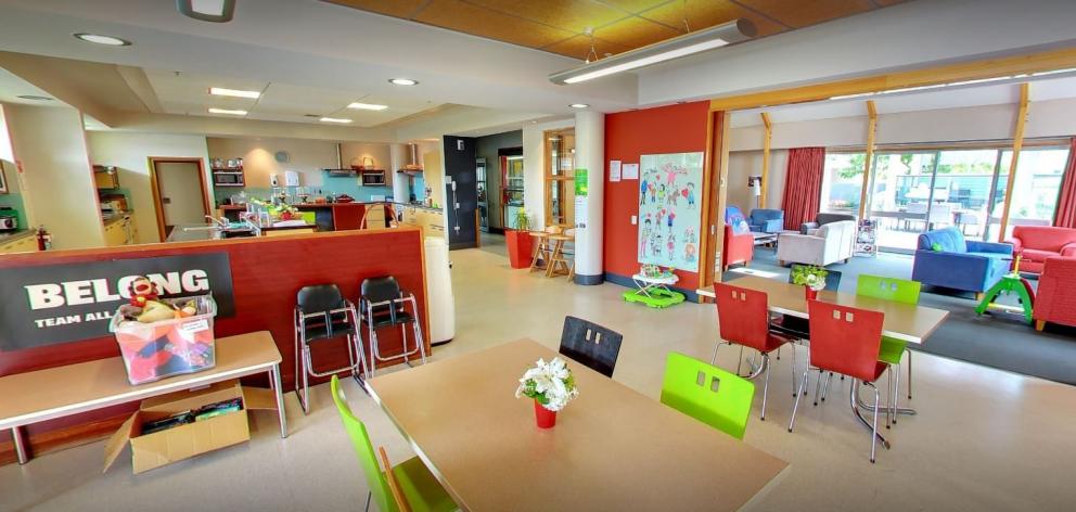 The bright and cheerful dining area in Ronald McDonald House in Christchurch. PHOTO: SUPPLIED


