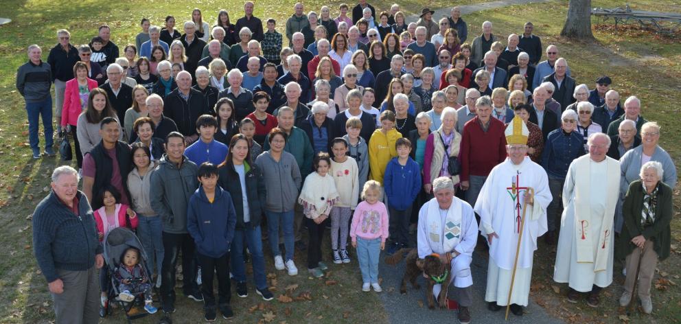 About 130 parishioners of St John the Baptist Church, in Alexandra, joined together for Mass on...