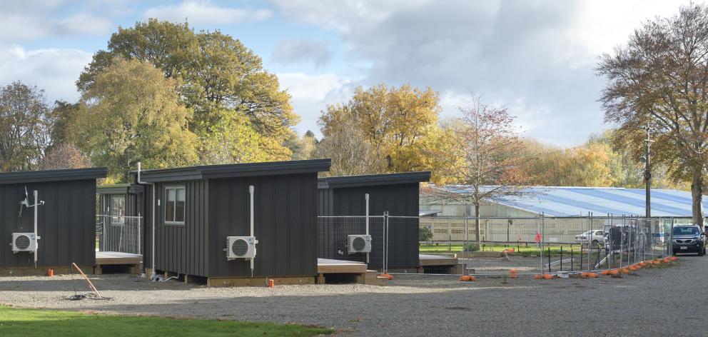 Cabins in Taylor Park, Milton, will be sold. PHOTO: GERARD O’BRIEN