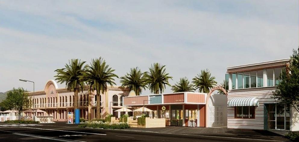 The planned 'Pierside' development seen from Marine Pde. Image: Supplied