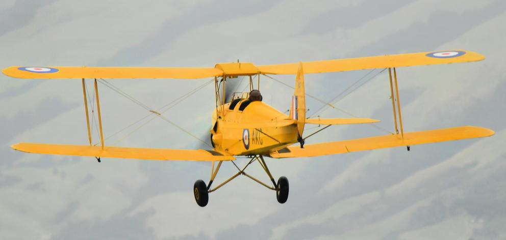 A Tiger Moth which has been based at the Taieri airfield for more than 30 years, but has been...