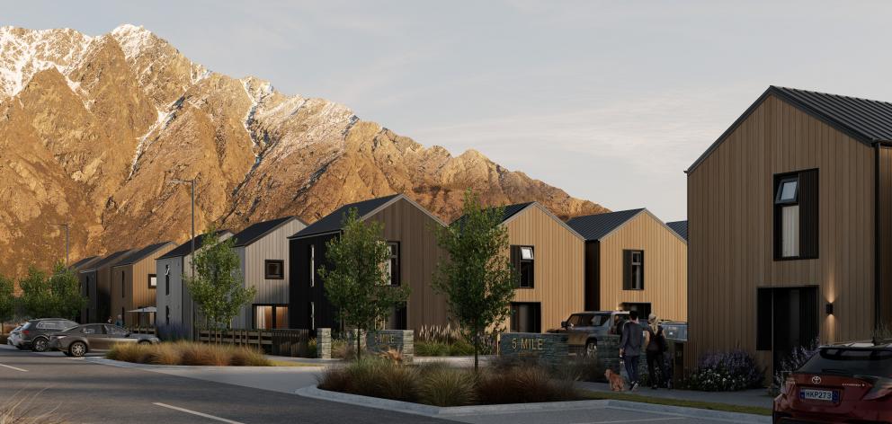 A view of Five Mile Villas along Munro Rd. Image: supplied