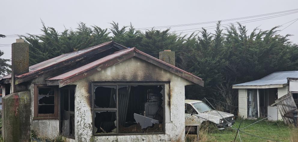 Police are making inquiries after cannabis was found at a building that was damaged in a fire on...