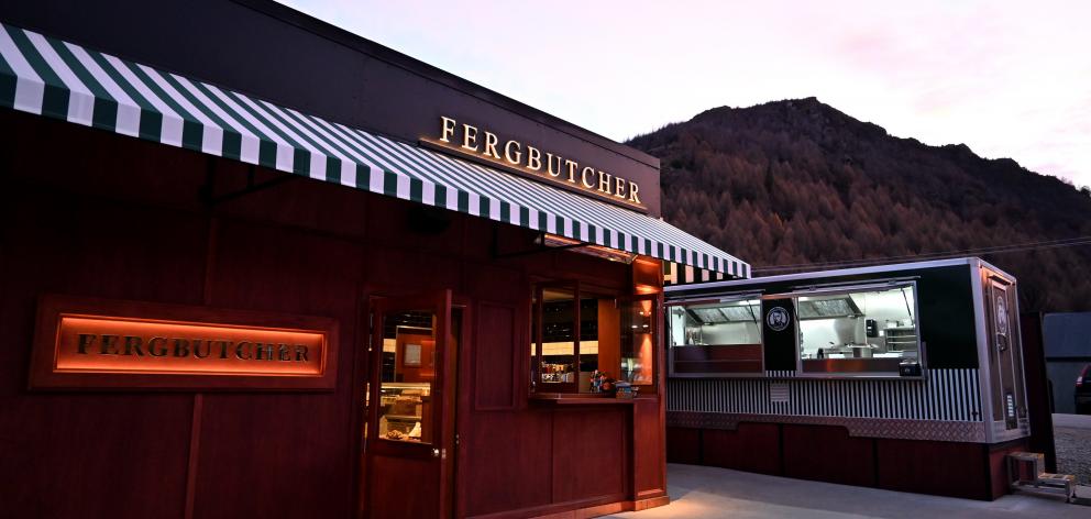 The newly-opened Fergbutcher including, at right, a hot kitchen, is an off-cut of Queenstown’s...