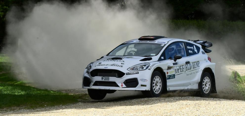 Gore rally driver Derek Ayson and co-driver Gavin McDermott of Wyndham finished fourth in the MLT...