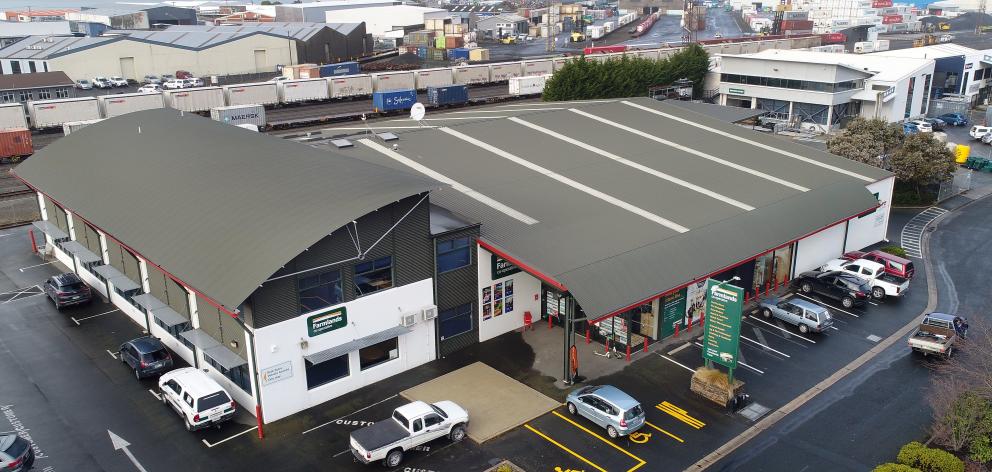 The Farmlands Dunedin complex on Cumberland St.PHOTO: STEPHEN JAQUIERY