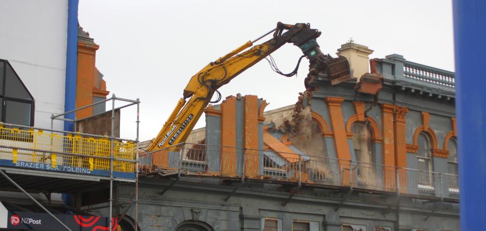 Bluff’s former Club Hotel was previously listed as a category 2 historic place, but was pulled...