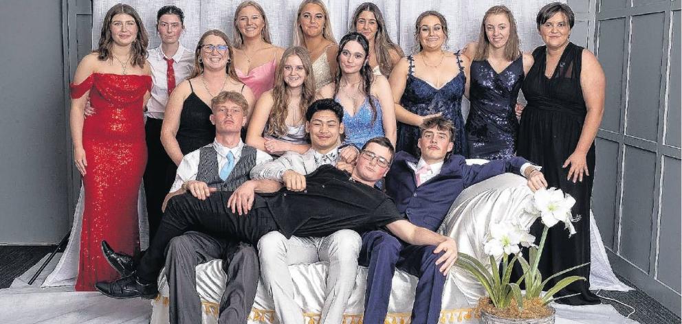 Last year’s year 13 group at Oxford Area School enjoyed their formal. PHOTO: SUPPLIED