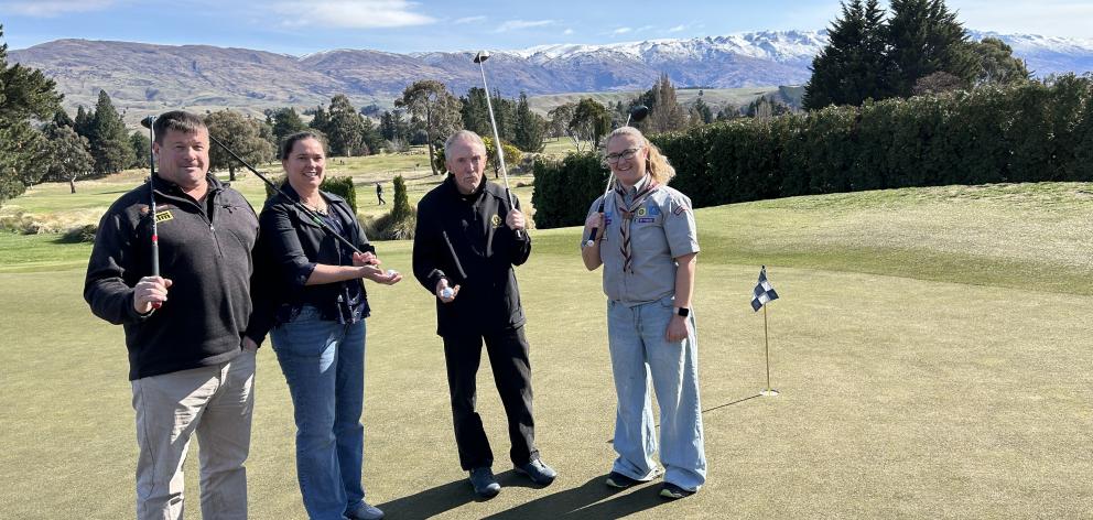 Preparing for the annual Cromwell Lions Golden Golf event are (from left) sponsor ITM Southern...