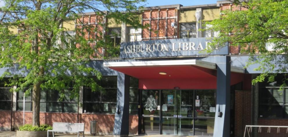 The Ashburton Public Library on Havelock St before its closed on December 31, 2023, and moved to...